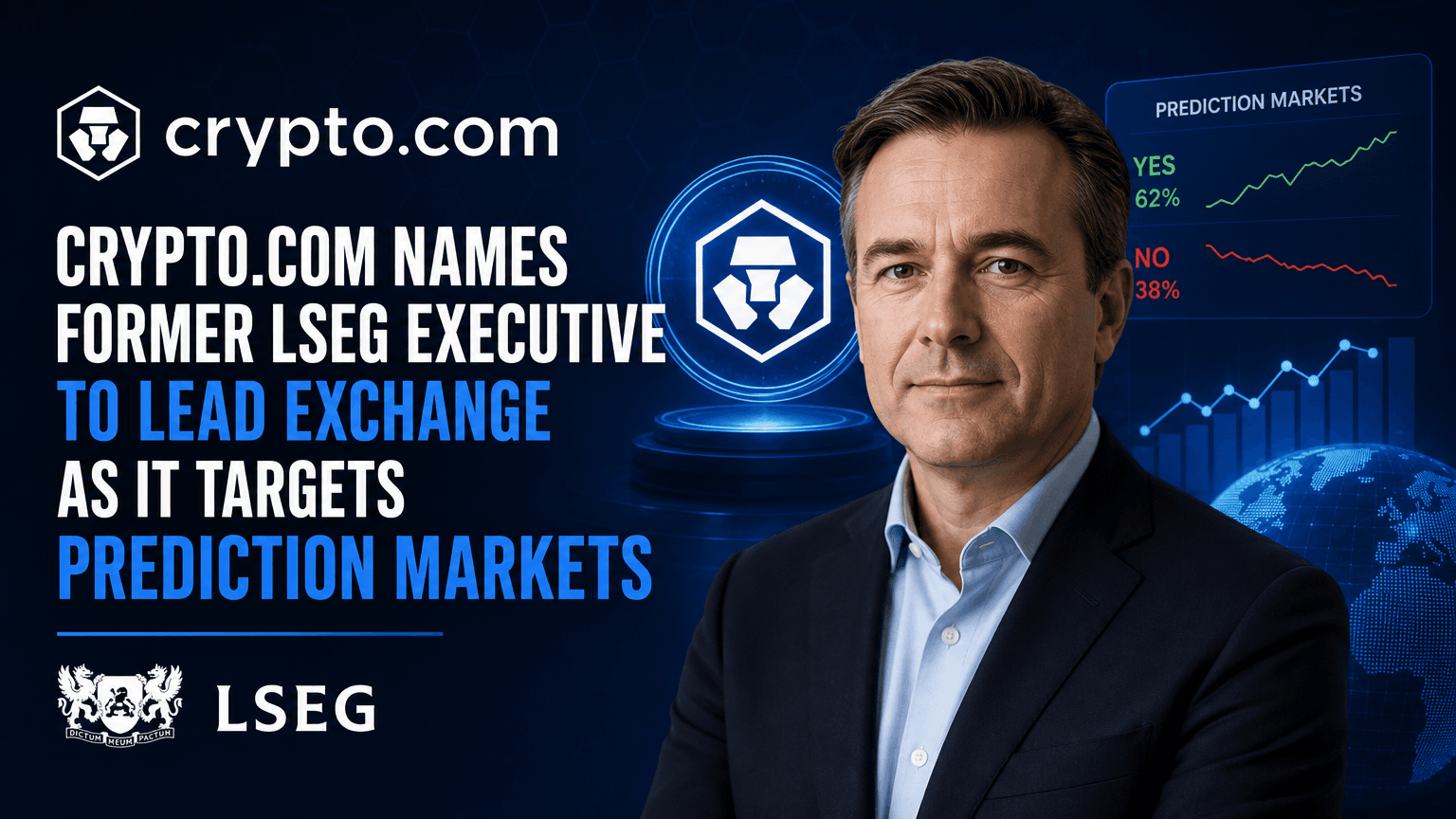 crypto-com-names-former-lseg-executive-to-lead-exchange-as-it-targets-prediction-markets-financefeeds
